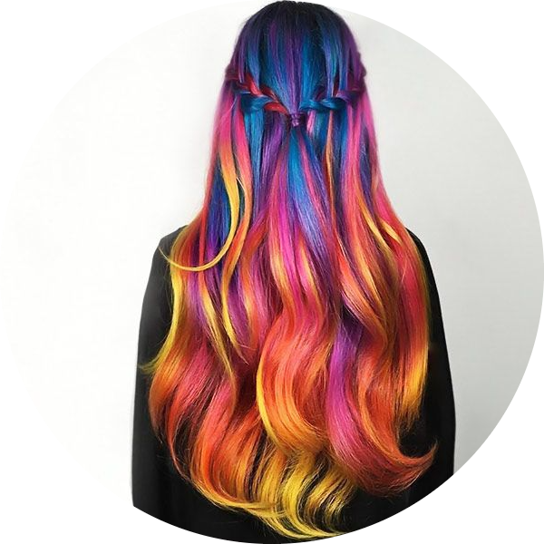 33 Colorful Ombre Hair Ideas To Inspire You This Summer Circlerest